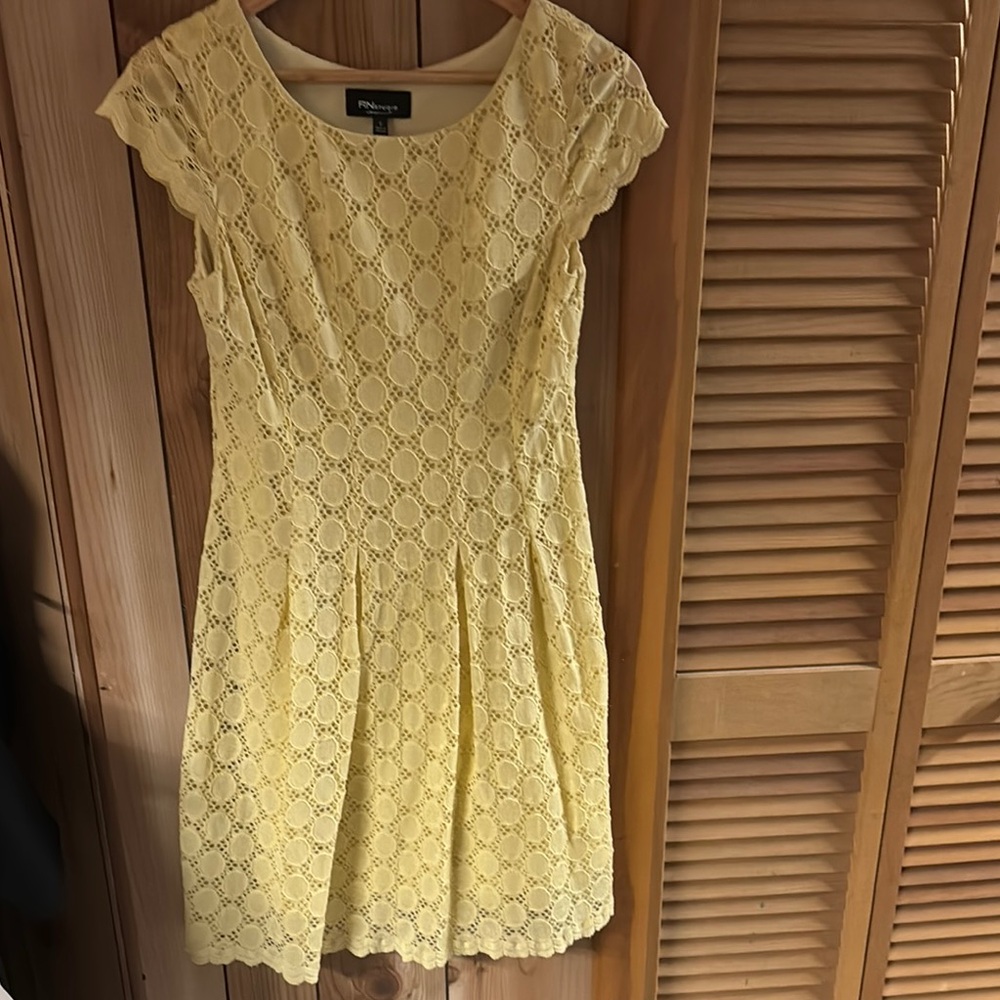 Yellow Lace Dress